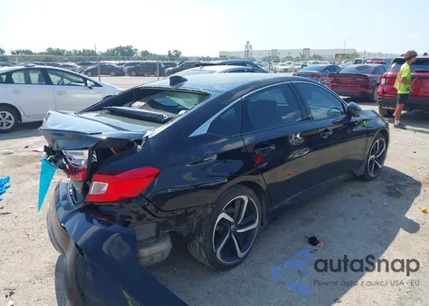 2022 Honda Accord Sport from USA, damaged, VIN 1HGCV1F32NA118205